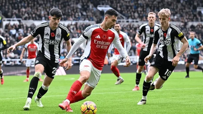 Dự đoán kết quả Arsenal vs Newcastle