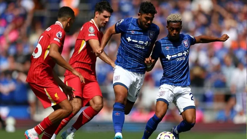 Dự đoán kết quả Liverpool vs Ipswich