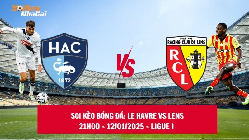 Soi kèo nhà cái Le Havre vs Lens - 21h00 - 12/01/2025 - Ligue I